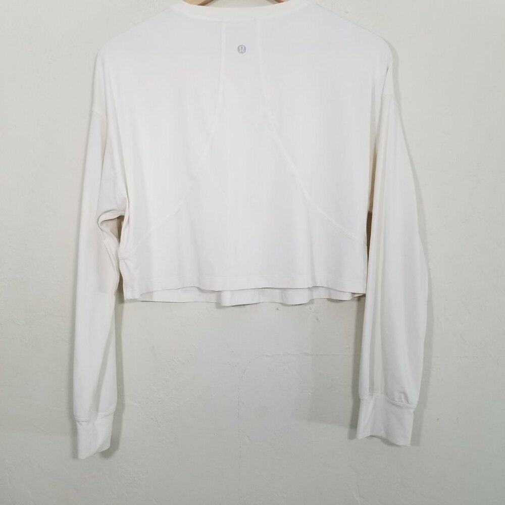 Lululemon Cropped Top Long Sleeve - Picture 2 of 4